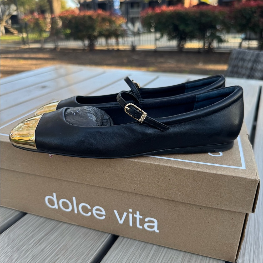 Dolce Vita Reyes Cap Toe Mary Jane Flats – Size 6 – New in Box - Picture 6 of 10